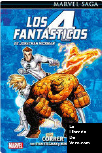 Marvel saga los 4 fantásticos de jonathan hickman. correr
